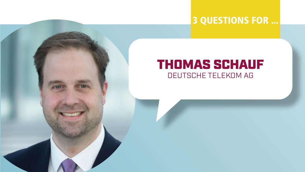 3 Questions for Thomas Schauf