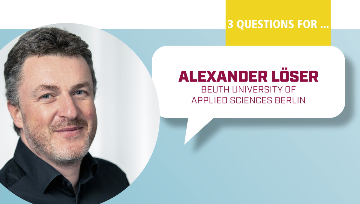 3 Questions for Alexander Löser