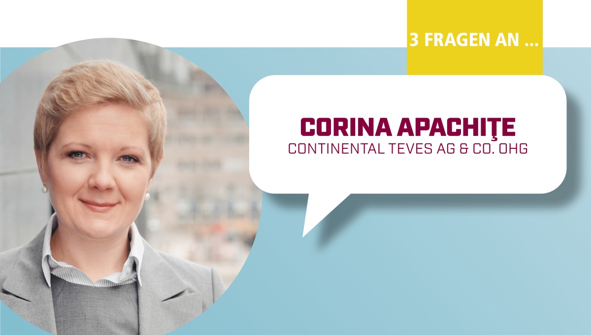 3 Fragen an Corina Apachiţe