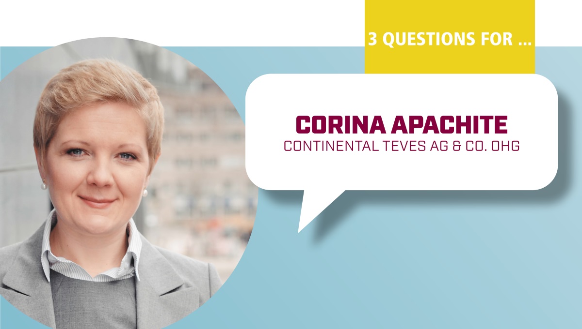 3 Questions to Corina Apachiţe